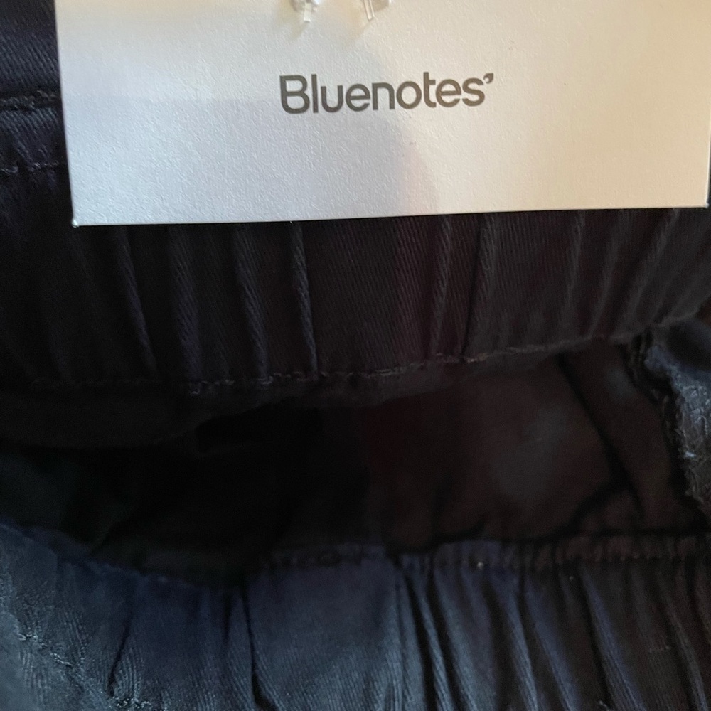 Bluenotes Paper Bag Mom Shorts Black — image 6 of 8